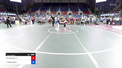 145 lbs Cons 32 #1 - Sam Hinman, MN vs Thea Rowland, NJ