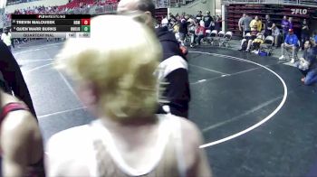 112 lbs Quarterfinal - Trevin Malousek, North Bend Matcats vs Quen`Marr Burks, Rocket Wrestling Club / RWC