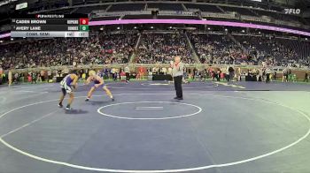 D3-144 lbs Cons. Semi - Avery Lane, Dundee vs Caden Brown, Hopkins