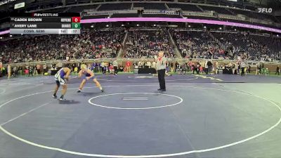 D3-144 lbs Cons. Semi - Avery Lane, Dundee vs Caden Brown, Hopkins