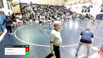 172 lbs Round Of 16 - Omer Barak, Lake Highland Prep vs Michael Fuccilli, Don Bosco Prep