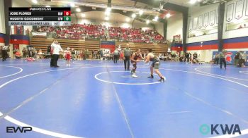 131-HWT lbs Rr Rnd 3 - Jose Flores, Raw Wrestling Club vs Hudsyn Goodnight, Coweta Tiger Wrestling