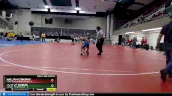 85 lbs Finals (8 Team) - William Osborne, LSH (LeSueur/Henderson) vs Hutton DuBois, Kasson-Mantorville