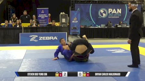 Bryan Carlos Maldonado vs Steven Soo Yung Sin 2026 Pan Jiu Jitsu IBJJF Championship