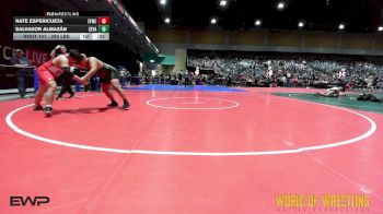285 lbs Consi Of 8 #2 - Nate Espericueta, Elite Force Wrestling Club vs Salvador Almazán, Central Valley (Ceres)