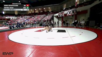 140 lbs Rr Rnd 2 - Emma Branchcomb, Wagoner High School vs Heysel Solis, Rogers High School Girls