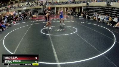 172 lbs Round 3 (4 Team) - Marcus Klar, LaCrosse Aquinas vs Bradan Darling, Decorah