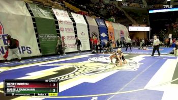 126 Class 2 lbs Cons. Round 1 - Russell Dunkmann, Orchard Farm vs Oliver Borton, Sullivan