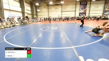 132 lbs Round Of 64 - Gino Schinina, NJ vs Christian Bailey, WY