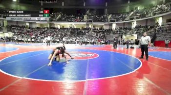 138-3A 3rd Place Match - Israel Hernandez, North Hall vs Avery Davis, LaFayette