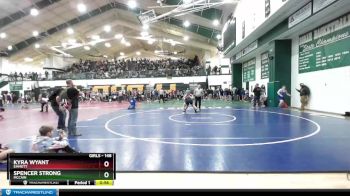 148 lbs Cons. Round 2 - Kyra Wyant, Emmett vs Spencer Strong, McCain