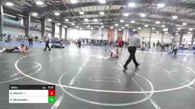 85 lbs Quarterfinal - Graydon Martin, VA vs Presley McDowell, NY