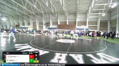 157 lbs Cons. Round 6 - Ty Carman, Herriman vs Gabriel Mabin, Syracuse