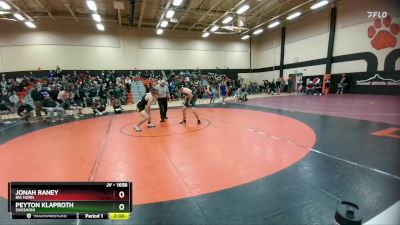 165B Round 3 - Peyton Klaproth, Shoshoni vs Jonah Raney, Big Horn