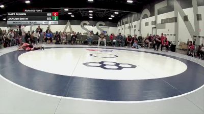 75 lbs Round 5 (6 Team) - Zander Smith, Indiana Outlaws vs Haze Dunkin, Nebraska Elite