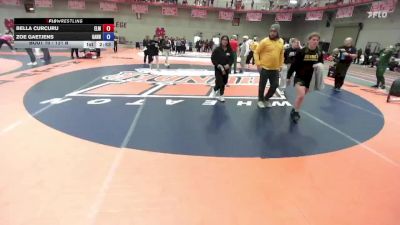 131 B Champ. Round 1 - Bella Curcuru, Elmhurst vs Zoe Gaetjens, Gannon