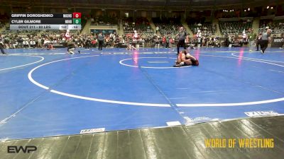 80 lbs Consi Of 8 #2 - Griffin Doroshenko, Mat Assassins vs Cyler Gilmore, Neighborhood Wrestling Club