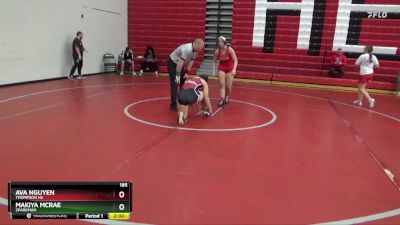 185 lbs Semifinal - Makiya Mcrae, Sparkman vs Ava Nguyen, Thompson HS