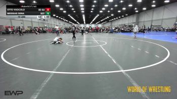 72 lbs Rr Rnd 2 - Otto Vuocolo, OK Elite 12U Black vs Messias Sena, Northern Colorado 12U
