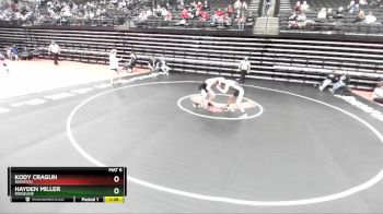 129 lbs Champ. Round 3 - Kody Cragun, Wasatch vs Hayden Miller, Ridgeline