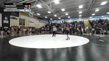 106 lbs Round Of 16 - Kevin Burgos, New Britain vs Colin Faranda, Westhill