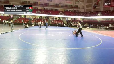 150 lbs Champ. Round 1 - Ezra Moreno, Centennial vs Christian Egginton, Meridian