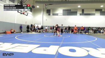 170 lbs Consi Of 8 #2 - Ariana Hadley, Bookert T Washington vs Jazania De Leon, Capital Hill