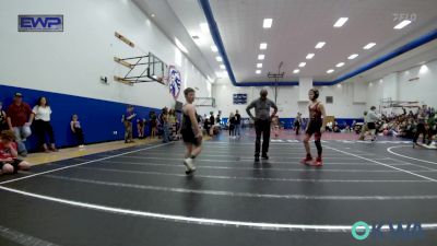 100 lbs Quarterfinal - Waylon Wright, Weatherford Youth Wrestling vs Jaxon Starcevich, Norman Grappling Club