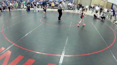 10U Girls - 62 lbs Champ. Round 1 - Brynn Lincoln, Connecticut vs Ahinavai Mariteragi, Tennessee