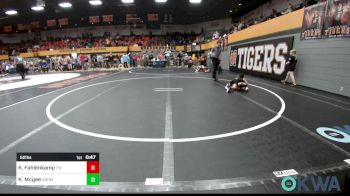 52 lbs Consolation - Kade Fahlenkamp, Tuttle Wrestling vs Kevin Mcgee, ARDMORE TAKEDOWN CLUB