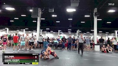 84 lbs Round 3 (4 Team) - Kaiden Vincent, Moser`s Mat Monster vs Roc Fabri, Red Devil WC