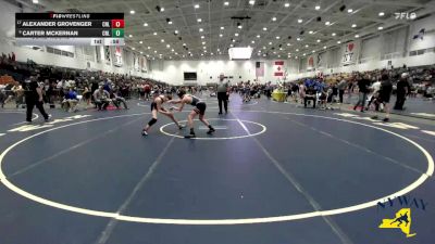 106 lbs Cons. Round 4 - Alexander Grovenger, Club Not Listed vs Carter McKernan, Club Not Listed