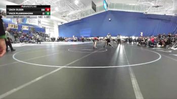 106 lbs Semifinal - Zack Olsen, Blue Valley West vs Pace Plankenhorn, Garden City