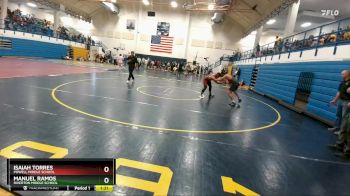 155-165 lbs Round 2 - Manuel Ramos, Riverton Middle School vs Isaiah Torres, Powell Middle School