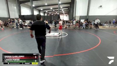 195 lbs Cons. Round 1 - Damian Clark-Perez, All In Wrestling Academy vs Landon Porter, CNWC Concede Nothing Wrestling Club