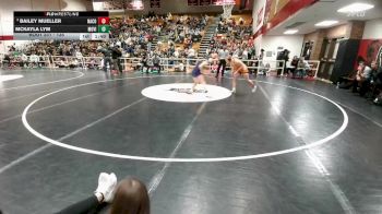 135 lbs Champ. Round 2 - Bailey Mueller, Natrona County vs McKayla Lym, Mountain View
