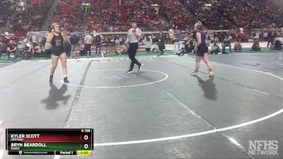 G 138 lbs Quarterfinal - Bryn Beardoll, Eagle vs Kyler Scott, Century