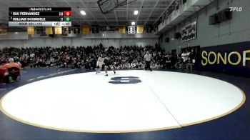 175 lbs Quarterfinal - Isai Fernandez, St. John Bosco vs William Schindele, El Toro