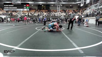 215 lbs Consolation - Elijah Mares, Elgin Wrestling vs Asher Kincannon, Team Conquer Wrestling