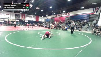 138 lbs Champ. Round 2 - Ian Thompson, San Clemente vs Joseph Ramirez, El Modena