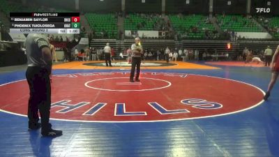 1A-4A 120 Cons. Round 2 - Benjamin Saylor, Shoals Christian Schools vs Phoenix Tuiolosega, Ohatchee