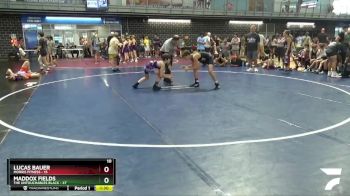 100 lbs Round 9 (10 Team) - Maddox Fields, The Untouchables Black vs Lucas Bauer, Morris Fitness