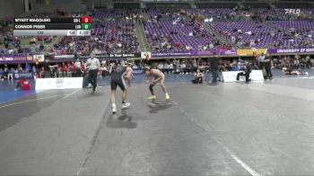 133 lbs Placement Matches (16 Team) - Wyatt Magolski, Wisconsin-La Crosse vs Connor Fiser, Loras