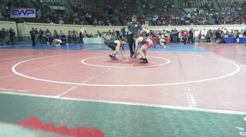 110 lbs Semifinal - Lucas Jellison, Yukon vs Gannon Wilson, Catoosa Wrestling