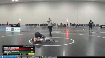 174 lbs Finals (2 Team) - Patrick Sterrett, Mount St. Joseph vs Heston Murdock, Dubuque