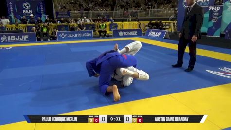 Austin Caine Oranday vs Paulo Henrique Merlin 2025 Pan Jiu Jitsu IBJJF Championship