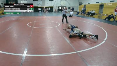 184Red lbs Rr Rnd 3 - Mark Gray, Columbia vs Jonathon Sanchez, Navy