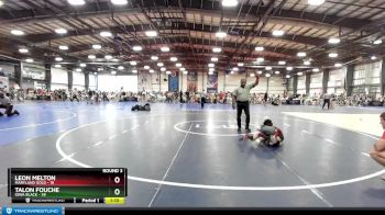 96 lbs Rd# 6- 9:00am Saturday Final Pool - Talon Fouche, Iowa Black vs Leon Melton, Maryland GOLD