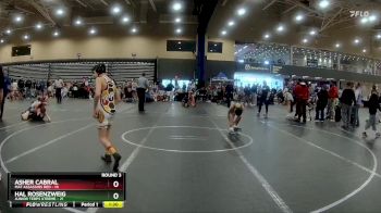 100 lbs Round 3 (8 Team) - Hal Rosenzweig, Junior Terps Xtreme vs Asher Cabral, Mat Assassins Red