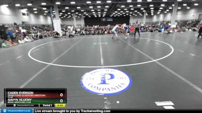 150 lbs Cons. Round 1 - Gavyn Hlucny, Bison Wrestling Club vs Caden Everson, Grand Forks Gladiators Wrestling Club